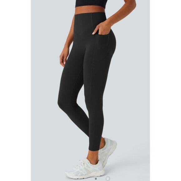 Halara SoCinched Tummy Control Shaping UltraSculpt Butt Lift Leggings Sz Medium - Picture 1 of 8